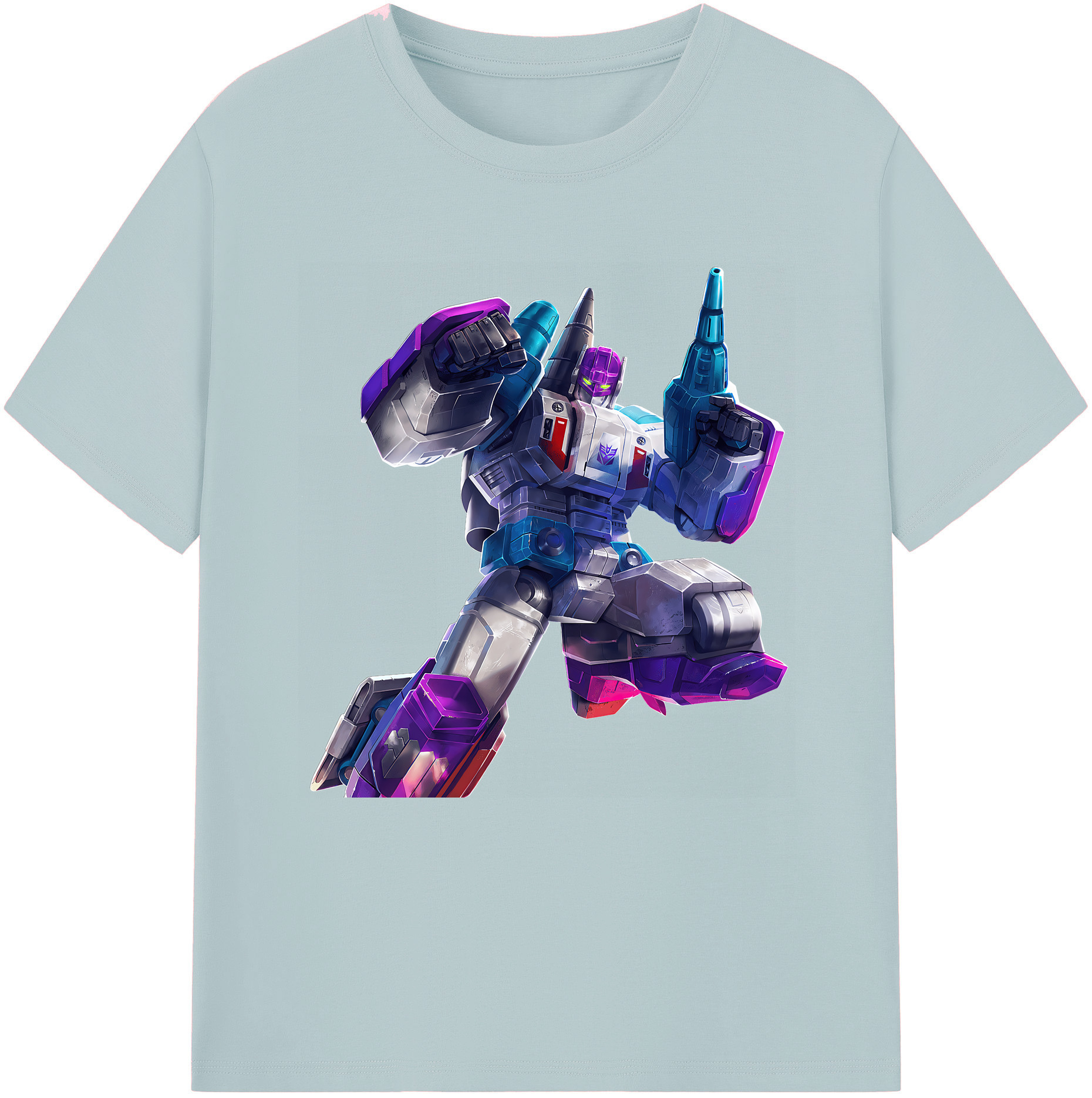 （画像用） Transformers トランスフォーマー 綿100％半袖Tシャツ（フロントプリント）